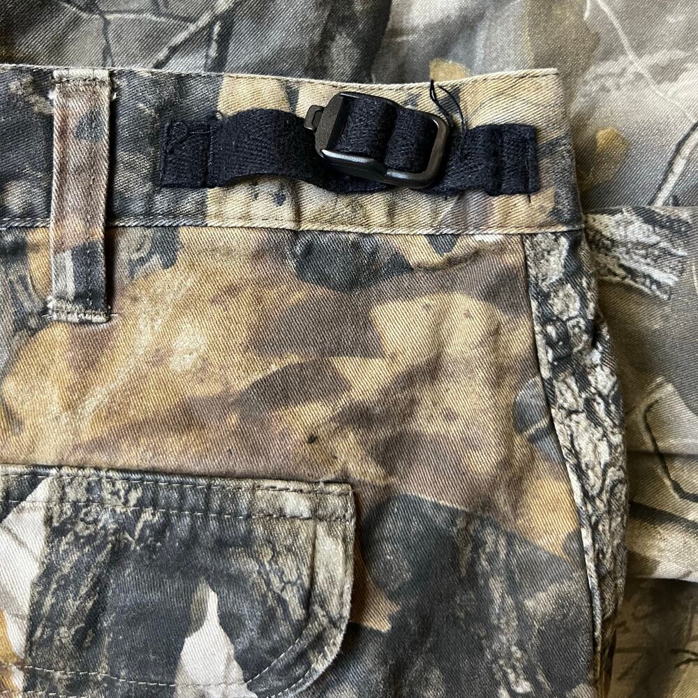 Outfitters Ridge Realtree Hardwoods Camouflage Camo Cargo Pants XL Hunt 40 x 32 - Picture 7 of 11